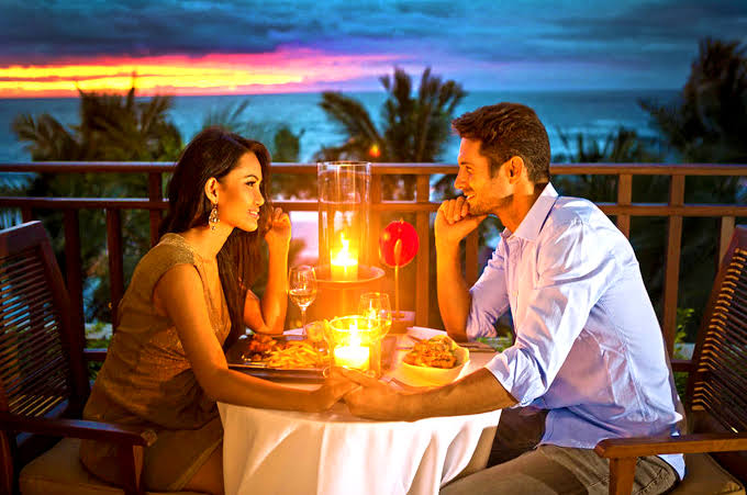 Honeymoon dinner