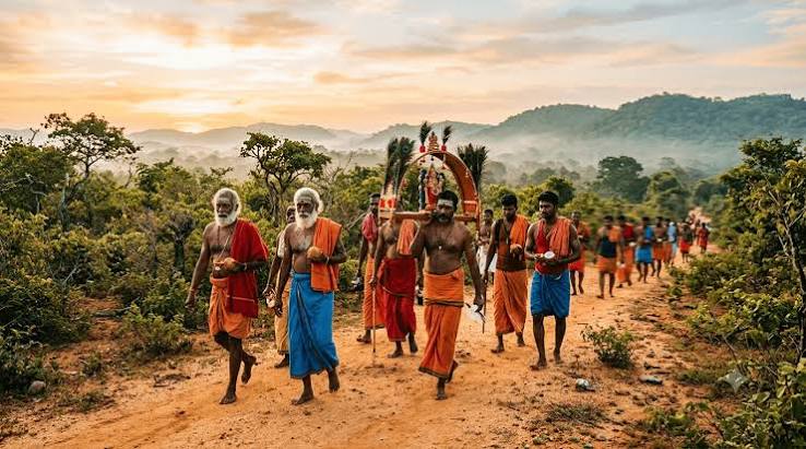 Kataragama Pada Yatrawa pilgrimage